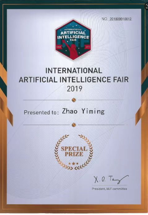 国际AI特等奖